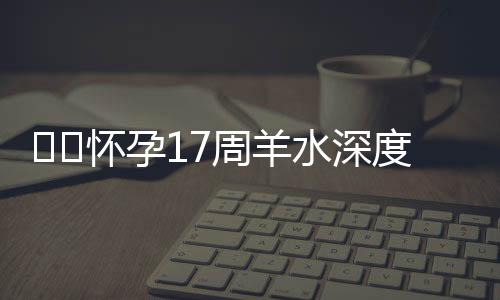 ​​怀孕17周羊水深度正常标准是多少